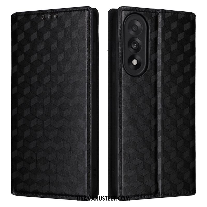 Nahkakotelo Oneplus Nord 5 Kiiltävä