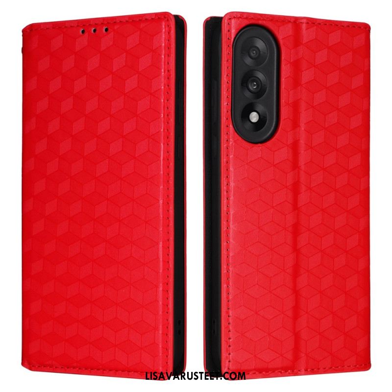 Nahkakotelo Oneplus Nord 5 Kiiltävä