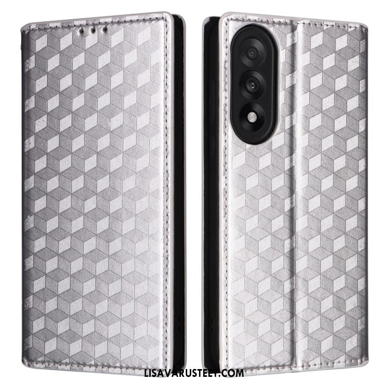 Nahkakotelo Oneplus Nord 5 Kiiltävä