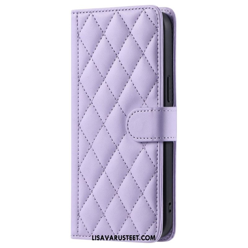 Nahkakotelo Oppo Find X8 Tikattu Hihna Ja Olkahihna