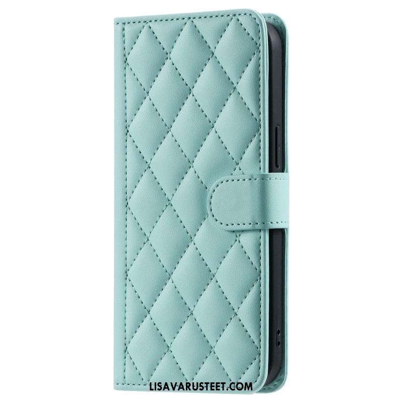 Nahkakotelo Oppo Find X8 Tikattu Hihna Ja Olkahihna