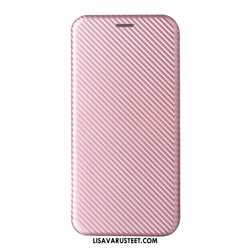 Nahkakotelo Oppo Find X9 5g Hiilikuitukuvio