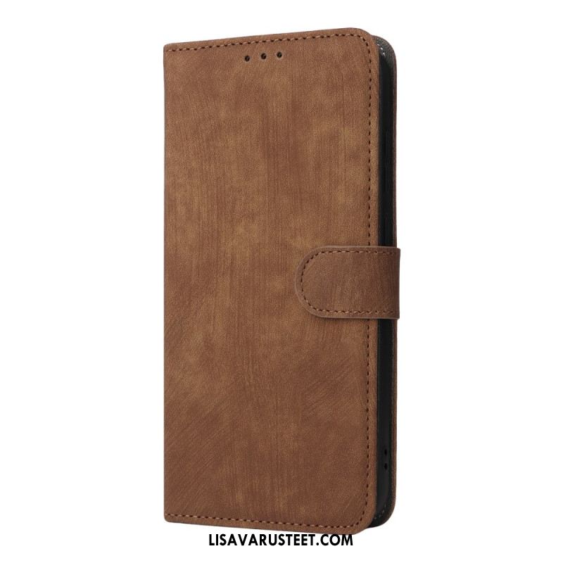 Nahkakotelo Oppo Find X9 5g Mokkanahkakuvio Hihnalla