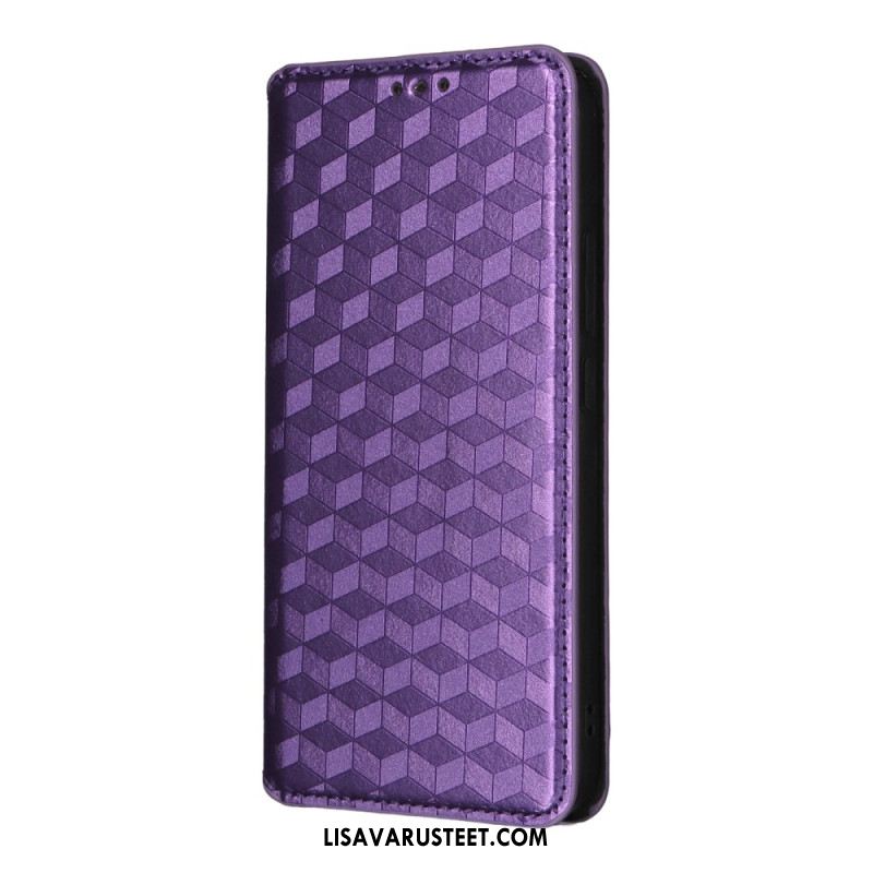 Nahkakotelo Oppo Reno 13 5g 3d Timantit