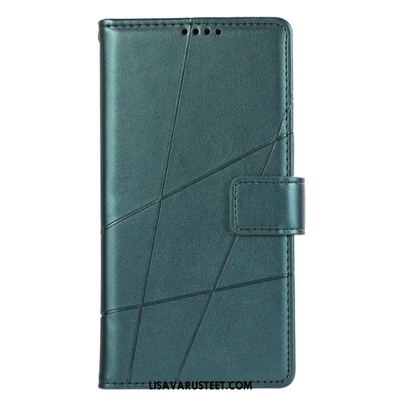 Nahkakotelo Oppo Reno 13 5g Viivat