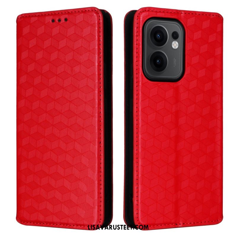 Nahkakotelo Oppo Reno 13f 4g / 5g / 13 Fs 5g 3d-timantit