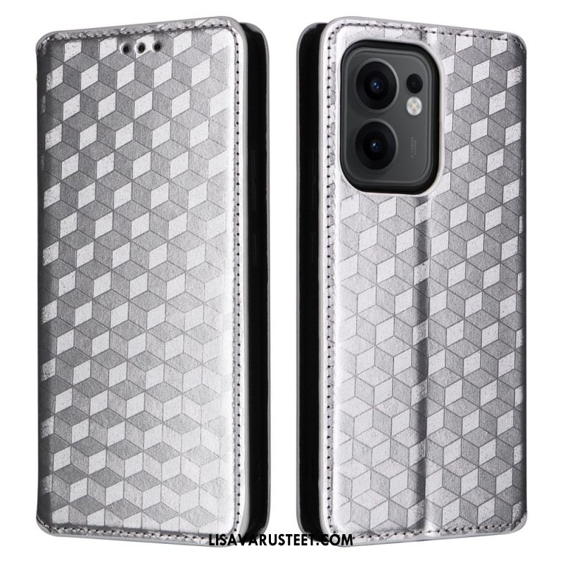 Nahkakotelo Oppo Reno 13f 4g / 5g / 13 Fs 5g 3d-timantit