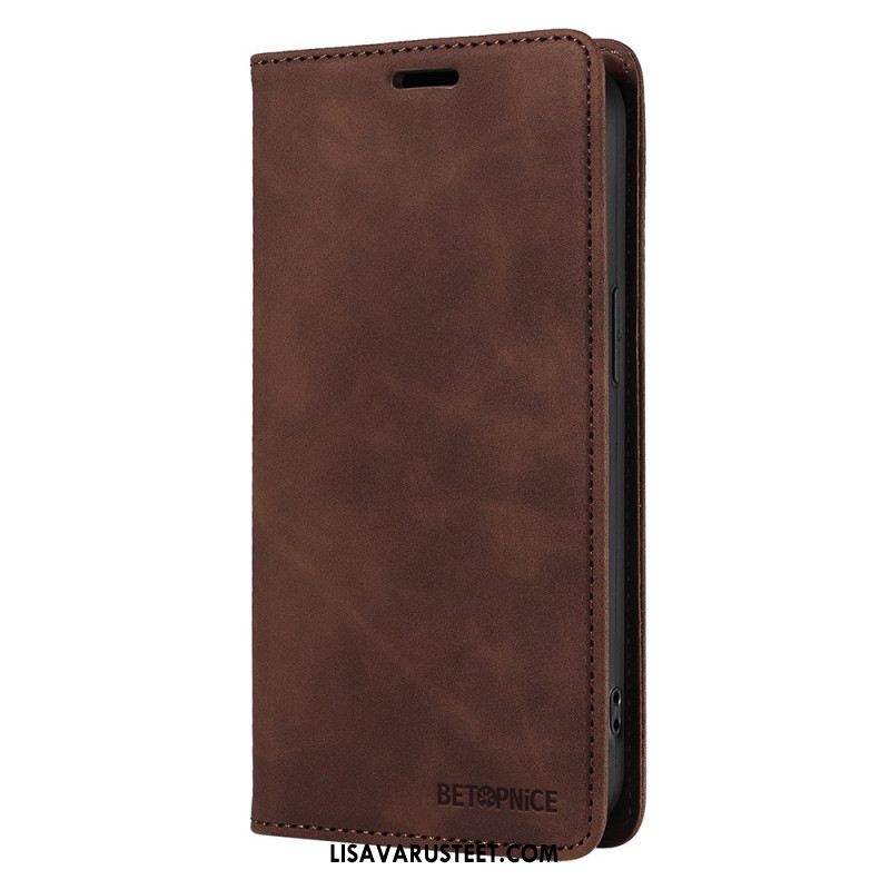 Nahkakotelo Oppo Reno 13f 4g / 5g / 13 Fs 5g Rfid-suojattu Betopnice Suojakuori