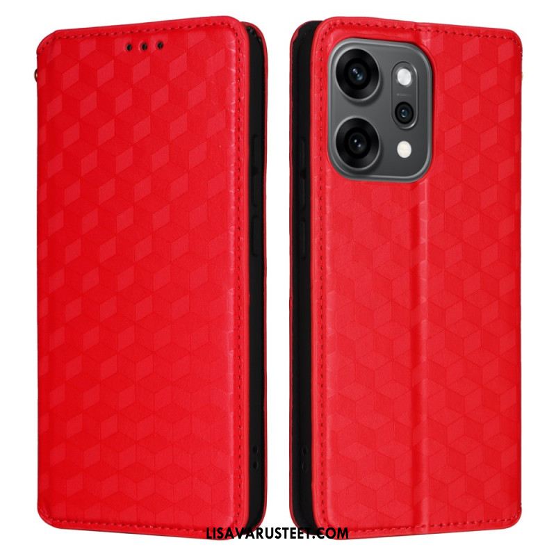 Nahkakotelo Oppo Reno 14 5g Kiiltävä