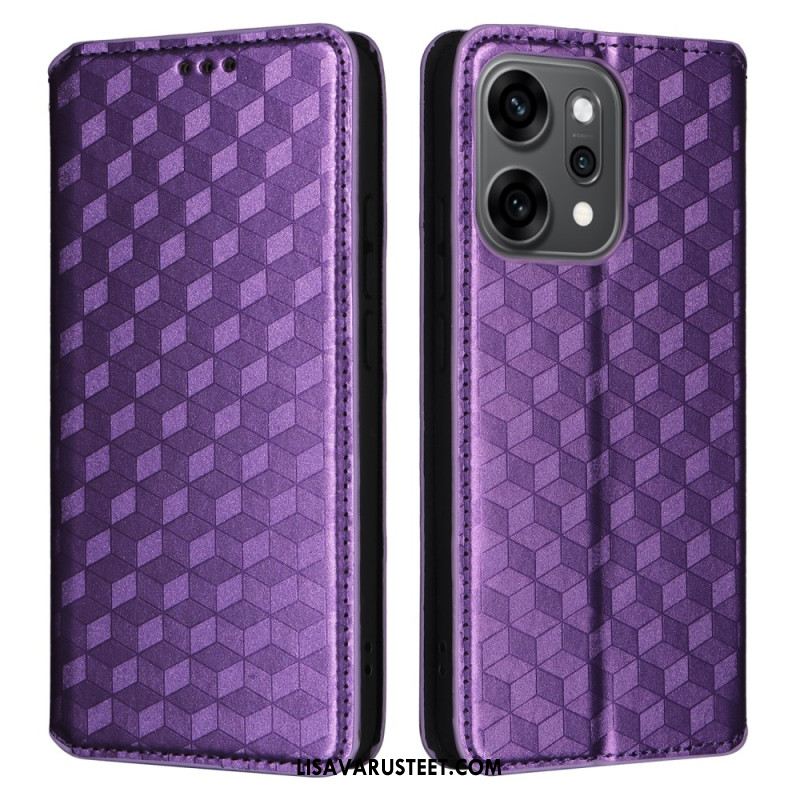 Nahkakotelo Oppo Reno 14 5g Kiiltävä