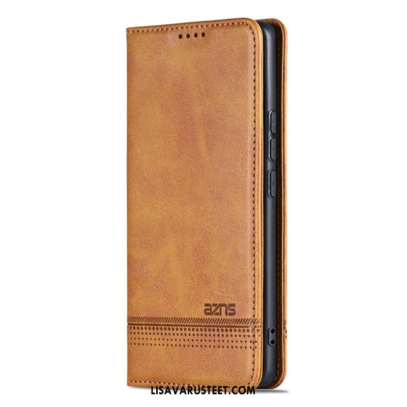 Nahkakotelo Samsung Galaxy A17 4g / 5g Azns Nahkakuvio Suojakuori