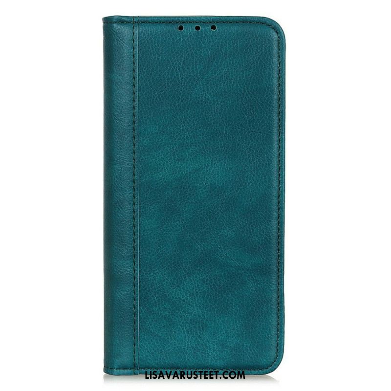 Nahkakotelo Samsung Galaxy A17 4g / 5g Haljasnahka Suojakuori