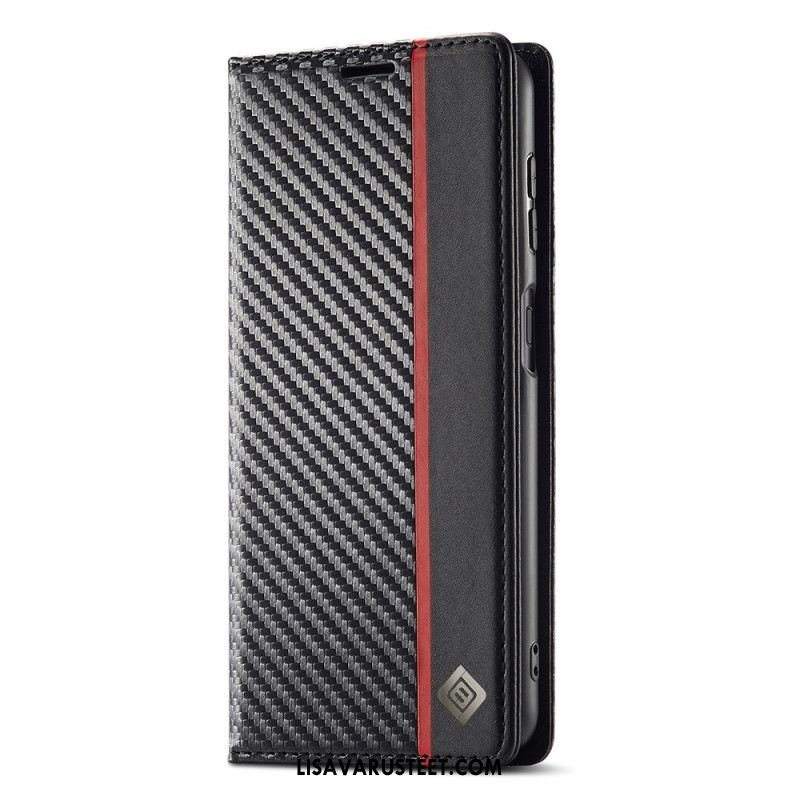 Nahkakotelo Samsung Galaxy A17 4g / 5g Puhelinkuoret Lc.imeeke Hiilikuitu