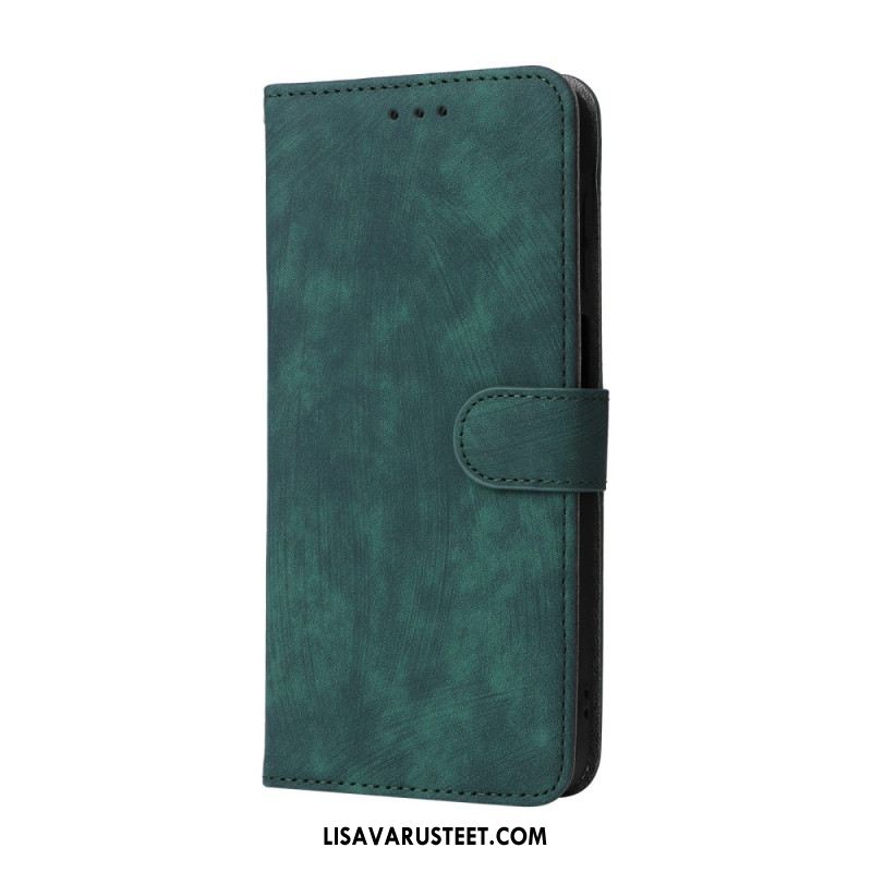 Nahkakotelo Samsung Galaxy A17 4g / 5g Rfid-suojattu Mokkanahkakuvio