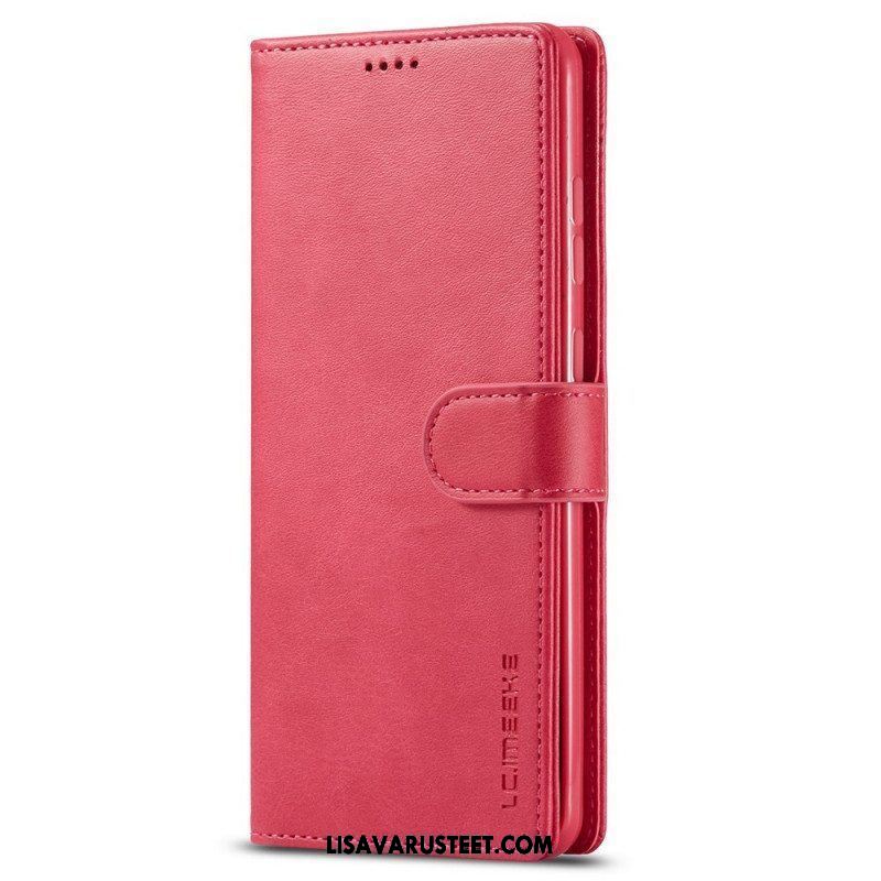 Nahkakotelo Samsung Galaxy M52 5G Lc.imeeke Nahkaefekti