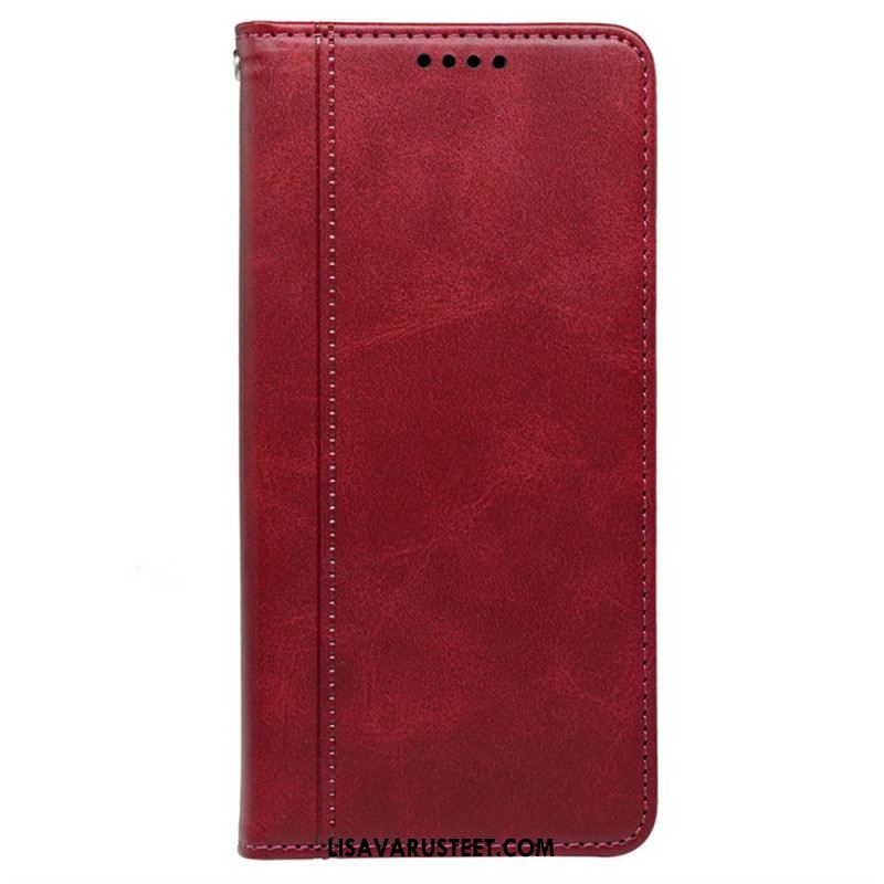 Nahkakotelo Samsung Galaxy S25 5g Edge Puhelinkuoret Premium Vintage