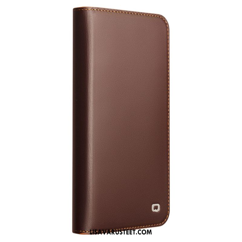 Nahkakotelo Samsung Galaxy S25 5g Edge Puhelinkuoret Prestige Qialino -lompakko