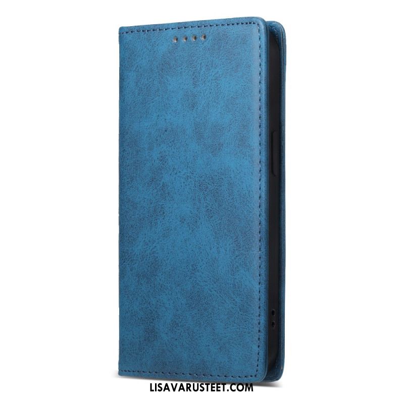 Nahkakotelo Samsung Galaxy S25 5g Edge Rfid-suojattu Tekonahka Suojakuori