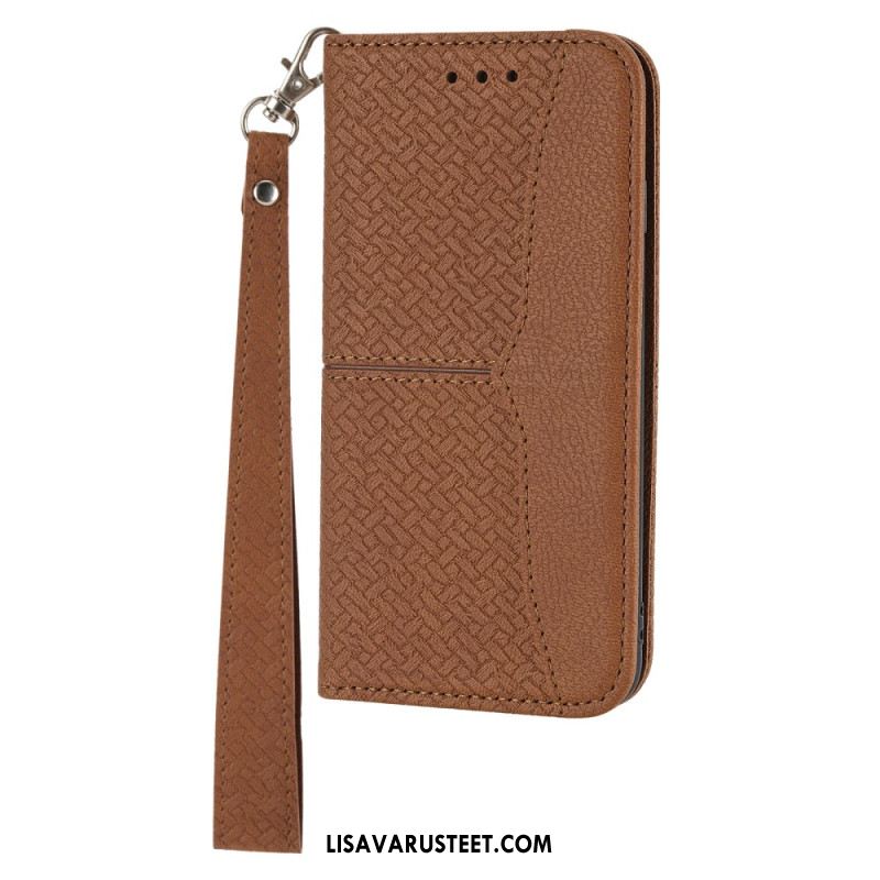 Nahkakotelo Samsung Galaxy S25 5g Hieno Reunus