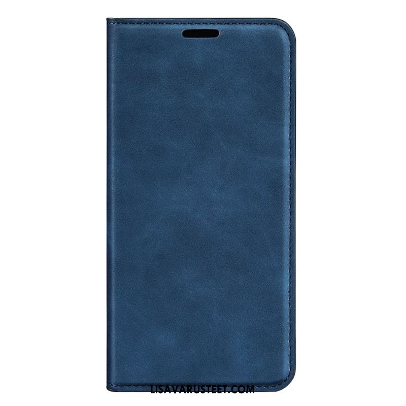 Nahkakotelo Samsung Galaxy S25 5g Klassinen Keinonahka Suojakuori