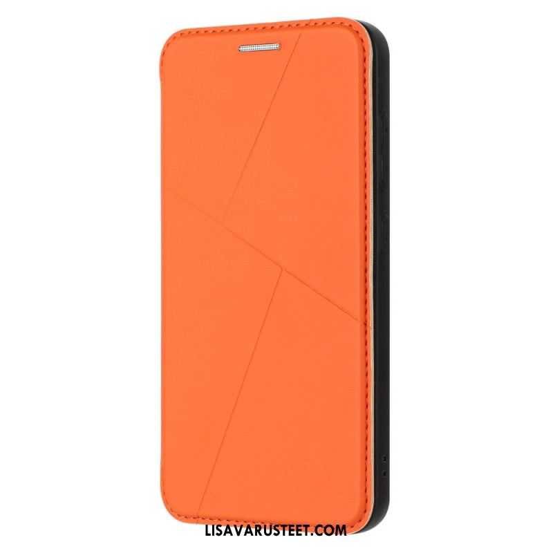 Nahkakotelo Samsung Galaxy S25 5g Magneettinen Suljin Ja Korttipaikat