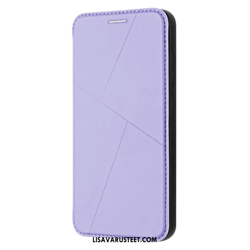 Nahkakotelo Samsung Galaxy S25 5g Magneettinen Suljin Ja Korttipaikat