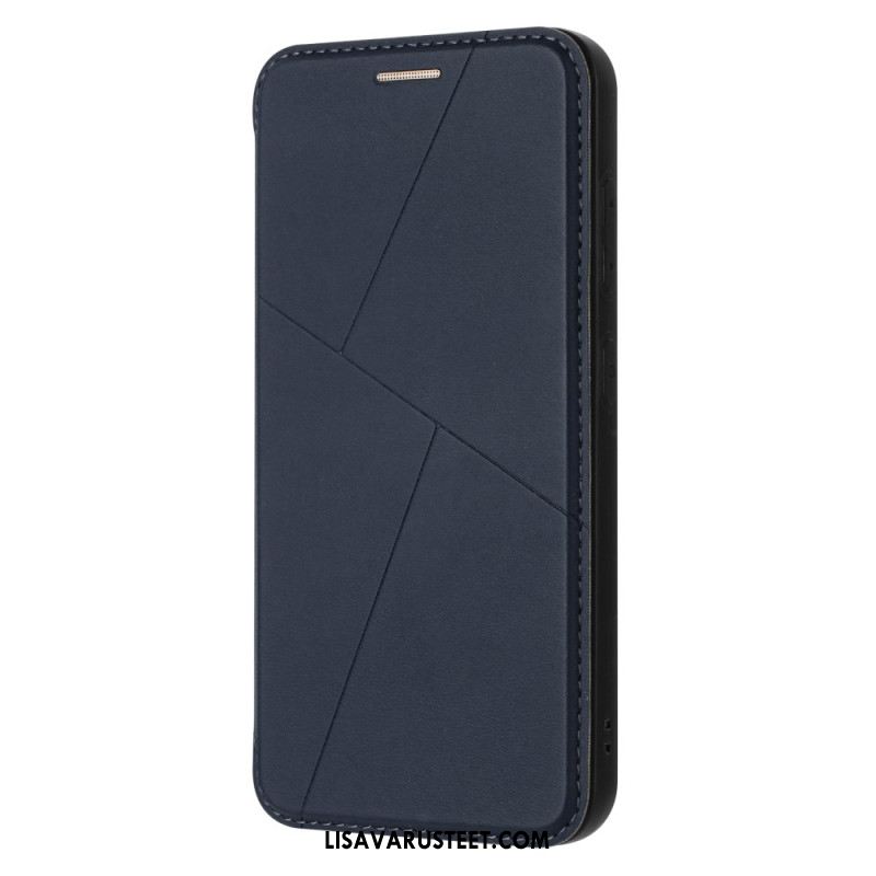 Nahkakotelo Samsung Galaxy S25 5g Magneettinen Suljin Ja Korttipaikat