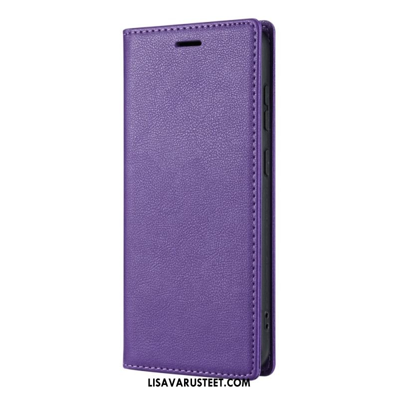 Nahkakotelo Samsung Galaxy S25 5g Magneettinen Suljin Suojakuori