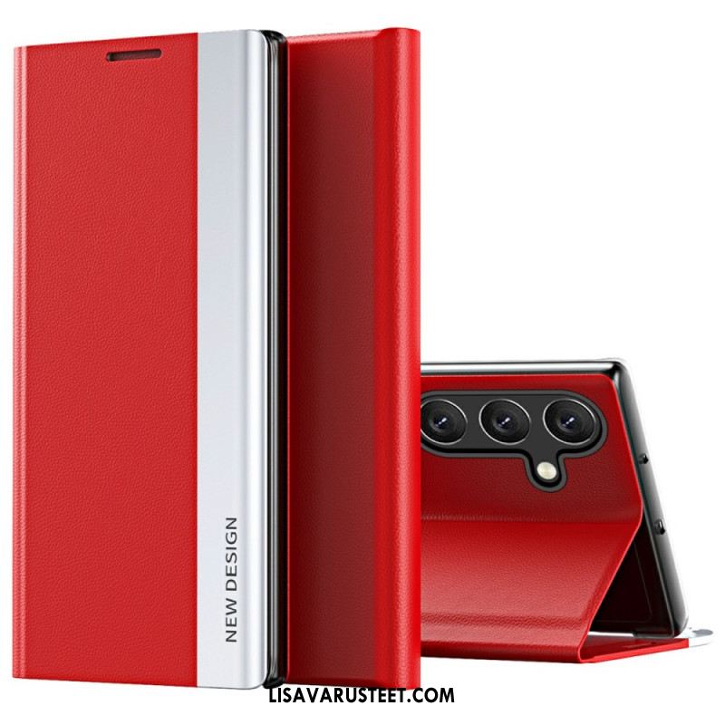 Nahkakotelo Samsung Galaxy S25 5g Uusi Muotoilu