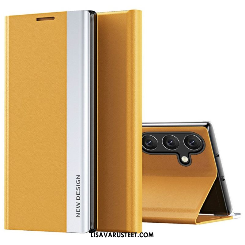 Nahkakotelo Samsung Galaxy S25 5g Uusi Muotoilu