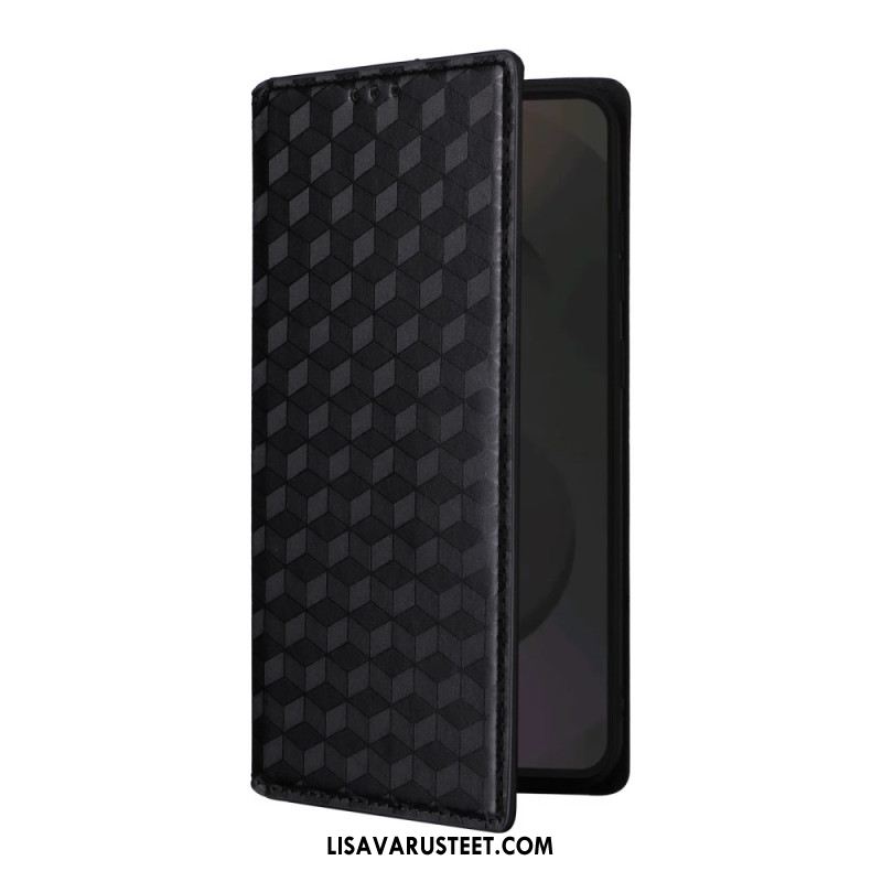 Nahkakotelo Samsung Galaxy S25 Fe Kiiltävä