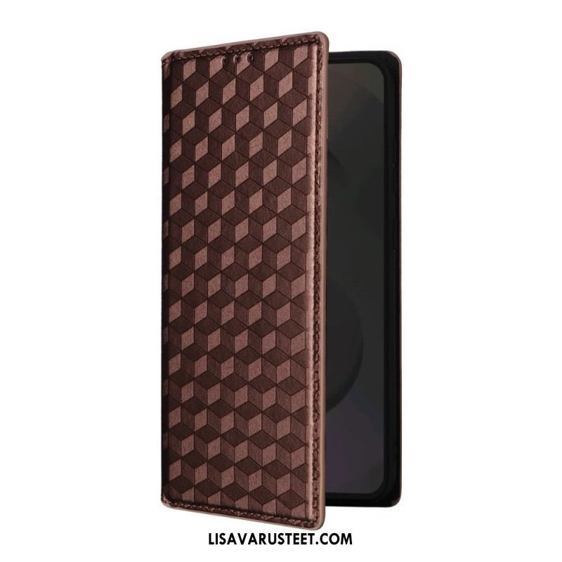 Nahkakotelo Samsung Galaxy S25 Fe Kiiltävä