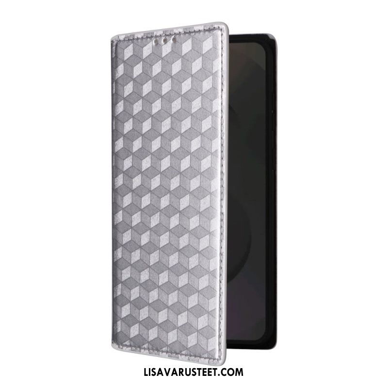 Nahkakotelo Samsung Galaxy S25 Fe Kiiltävä