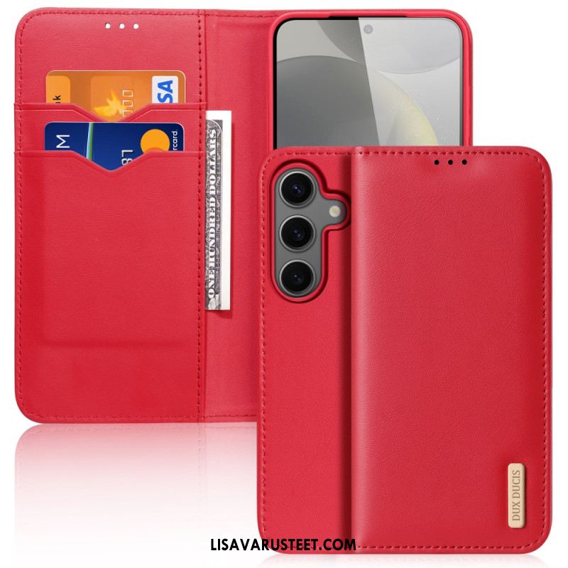 Nahkakotelo Samsung Galaxy S25 Plus 5g Hivo-sarjan Dux Ducis Suojakuori