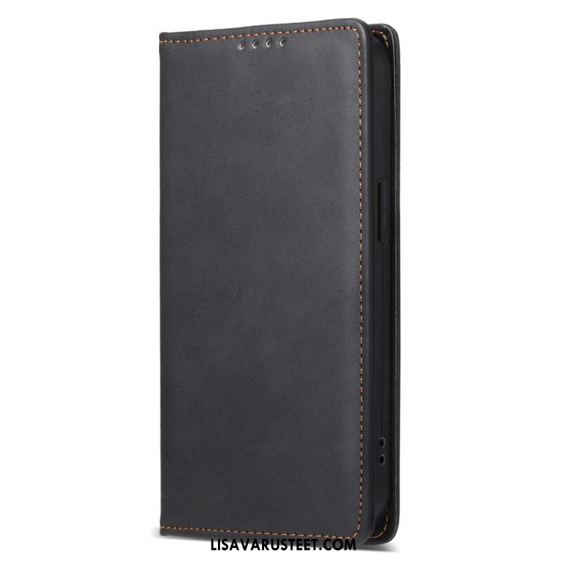 Nahkakotelo Samsung Galaxy S25 Plus 5g Puhelinkuoret Rfid-lompakko