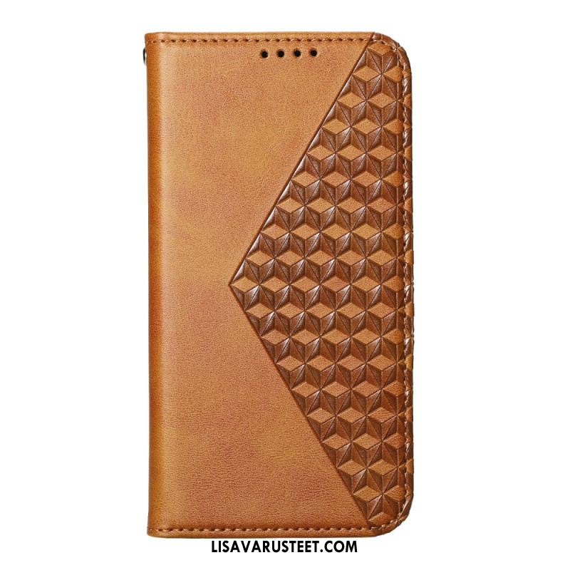 Nahkakotelo Samsung Galaxy S25 Plus 5g Vasikannahkakuvio