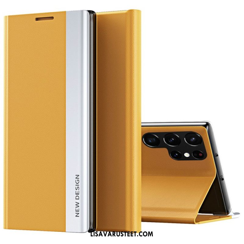 Nahkakotelo Samsung Galaxy S25 Ultra 5g Uusi Muotoilu