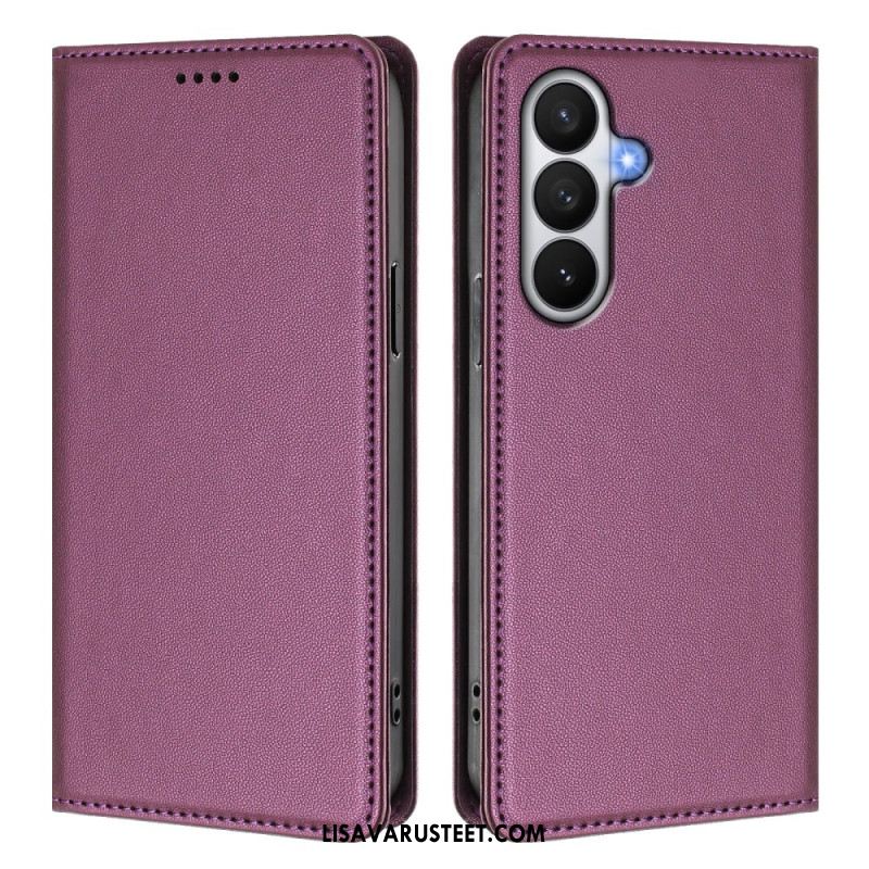 Nahkakotelo Samsung Galaxy S26 Magneettinen Suljin Ja Rfid-suojaus