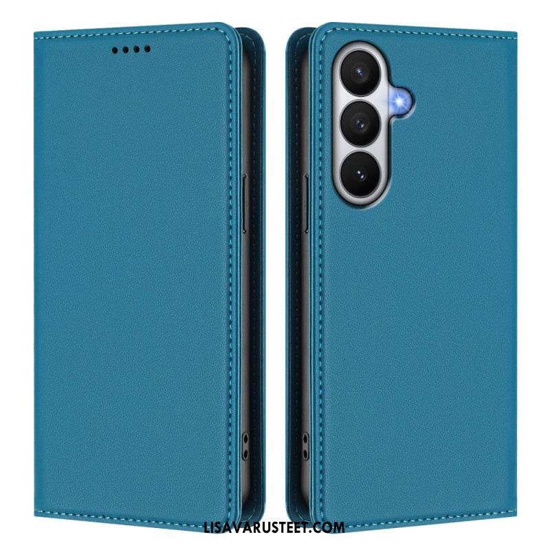 Nahkakotelo Samsung Galaxy S26 Magneettinen Suljin Ja Rfid-suojaus