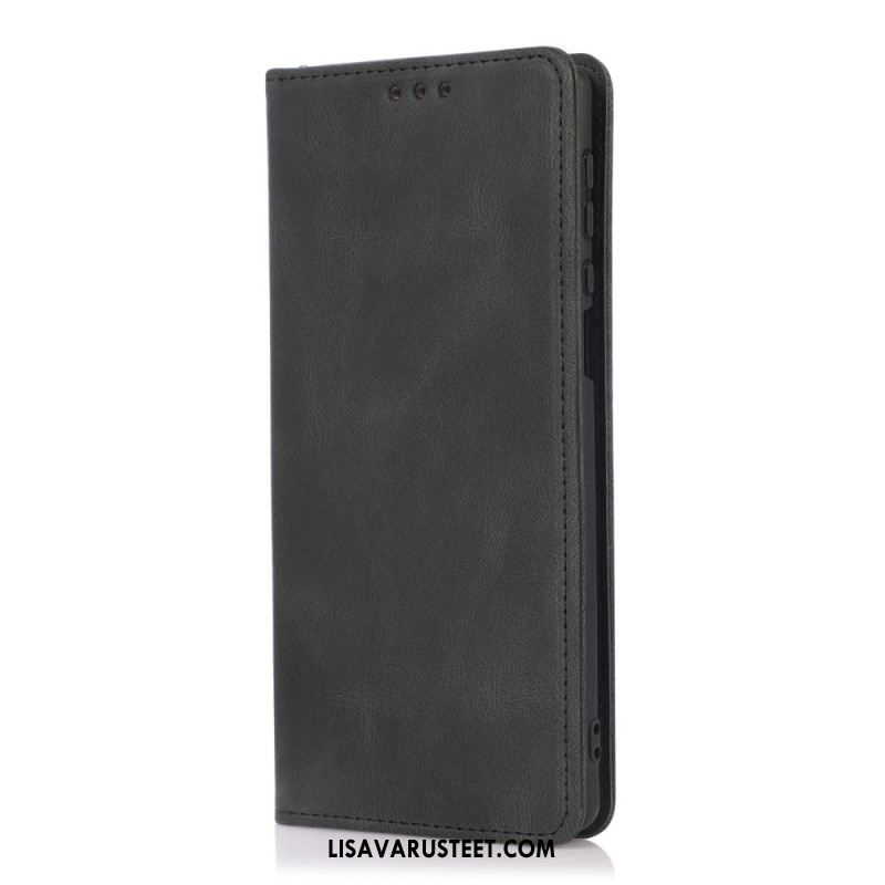 Nahkakotelo Samsung Galaxy S26 Mokkanahkakuvioinen Suojakuori