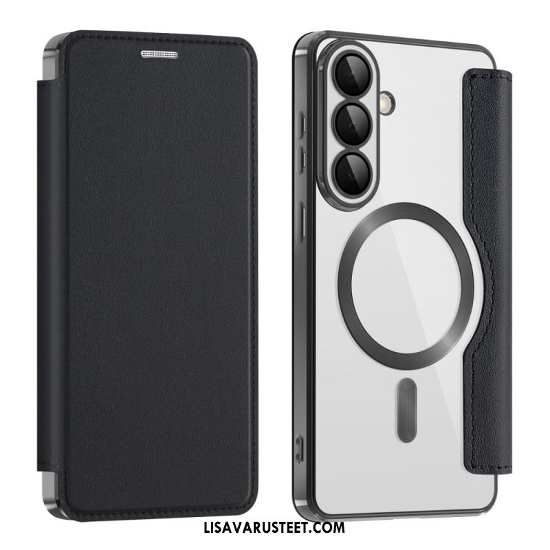 Nahkakotelo Samsung Galaxy S26 Plus Magneettinen Rfid-korttikotelo