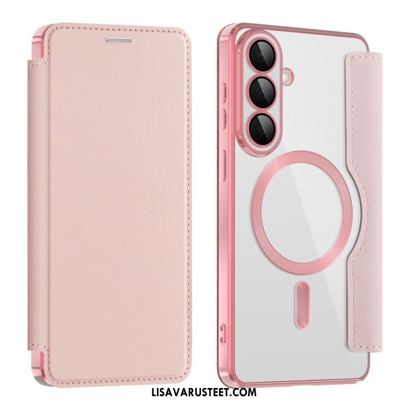 Nahkakotelo Samsung Galaxy S26 Plus Magneettinen Rfid-korttikotelo