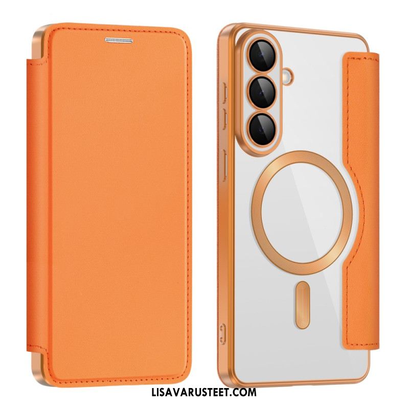 Nahkakotelo Samsung Galaxy S26 Plus Magneettinen Rfid-korttikotelo