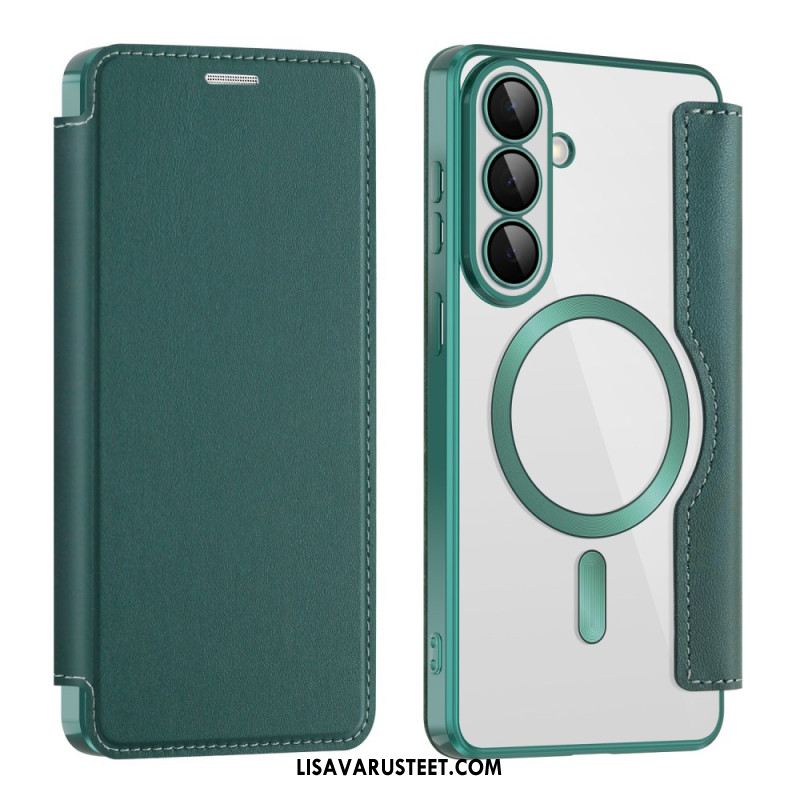 Nahkakotelo Samsung Galaxy S26 Plus Magneettinen Rfid-korttikotelo