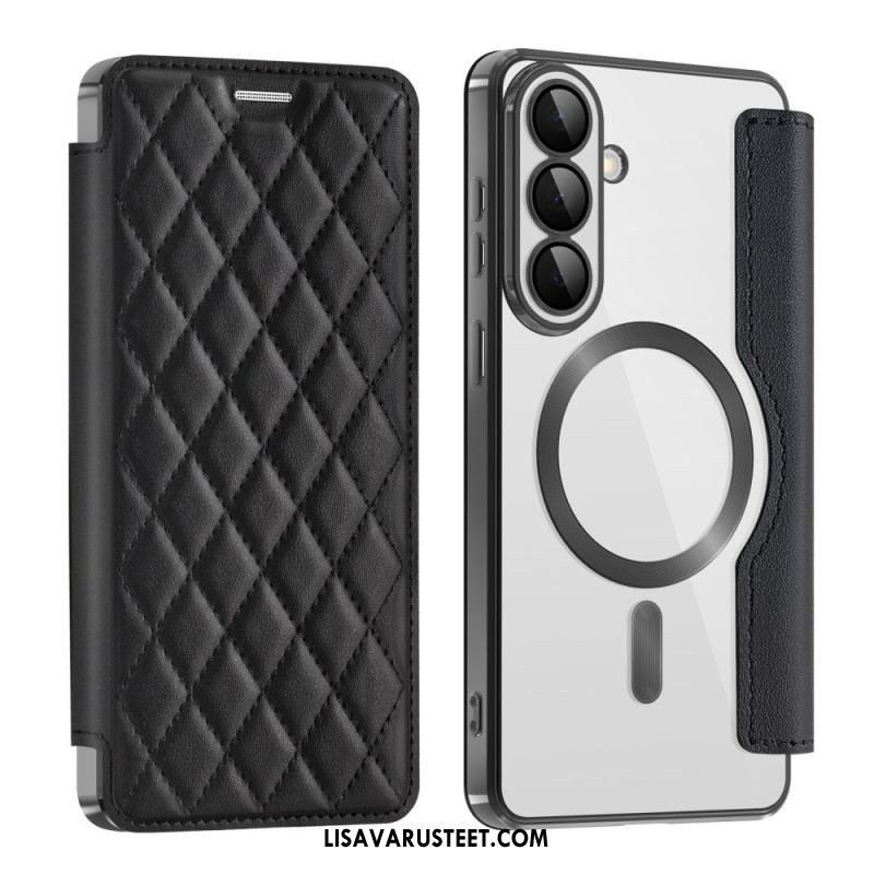 Nahkakotelo Samsung Galaxy S26 Rfid-korttikotelo Ja Pehmustettu Linssinsuojus