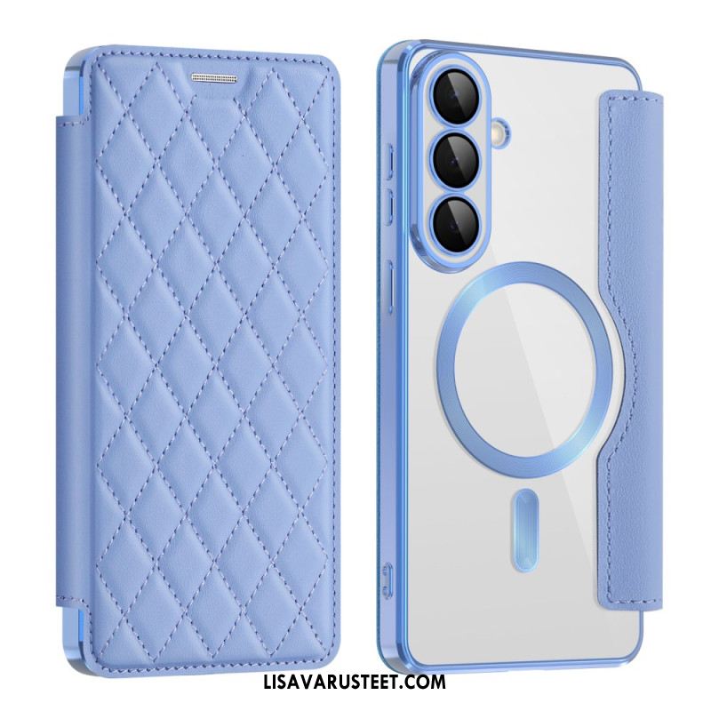 Nahkakotelo Samsung Galaxy S26 Rfid-korttikotelo Ja Pehmustettu Linssinsuojus