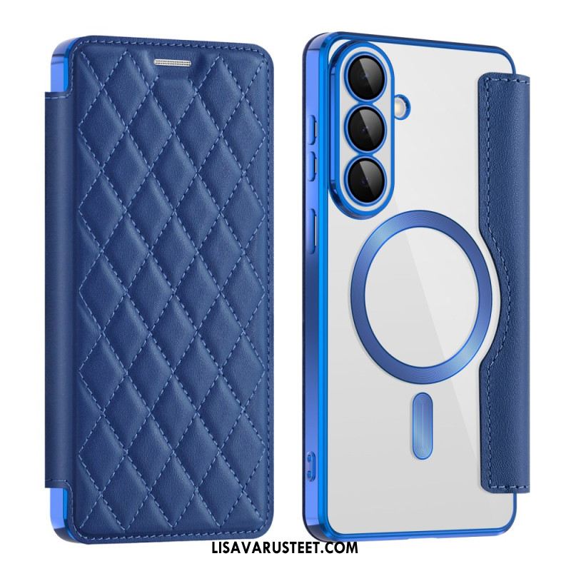 Nahkakotelo Samsung Galaxy S26 Rfid-korttikotelo Ja Pehmustettu Linssinsuojus