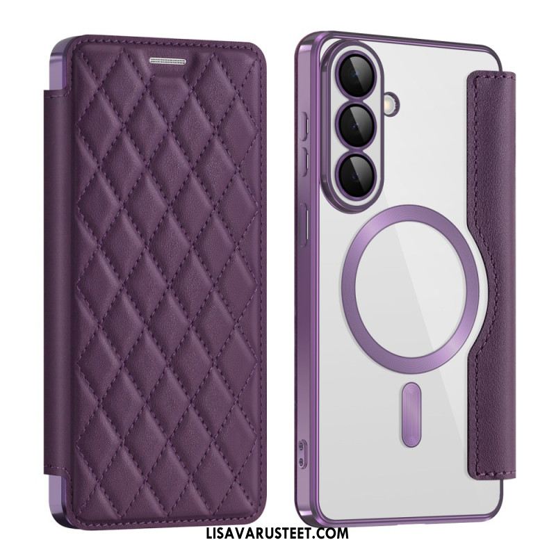 Nahkakotelo Samsung Galaxy S26 Rfid-korttikotelo Ja Pehmustettu Linssinsuojus