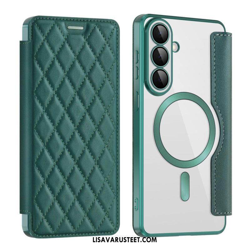 Nahkakotelo Samsung Galaxy S26 Rfid-korttikotelo Ja Pehmustettu Linssinsuojus