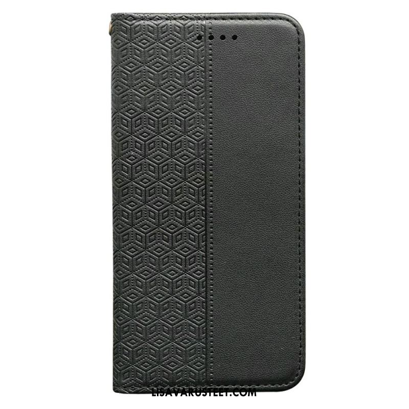 Nahkakotelo Samsung Galaxy S26 Ruudukkokuvio